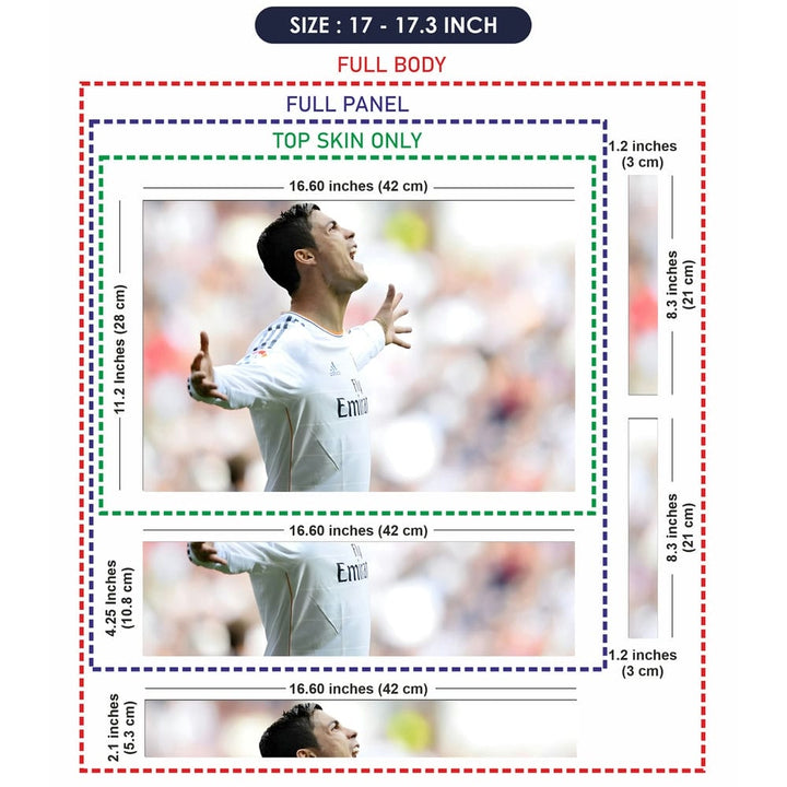 Laptop Skin - Cristiano Ronaldo CR7 DS09