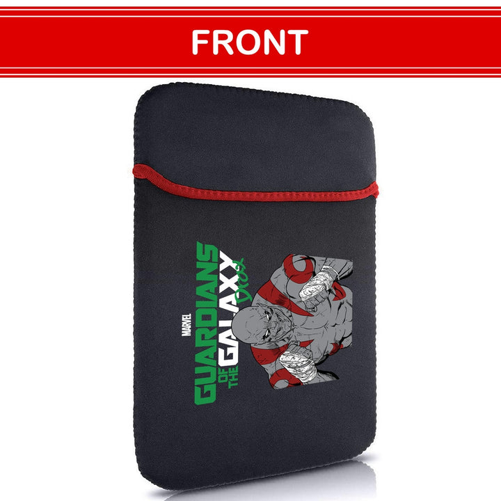 Printed Neoprene Reversible Laptop & Tablet Sleeve - Super Heroes Drax