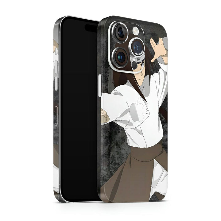 Mobile Skin Wrap - Anime Neji Hyuga Martial Arts Position