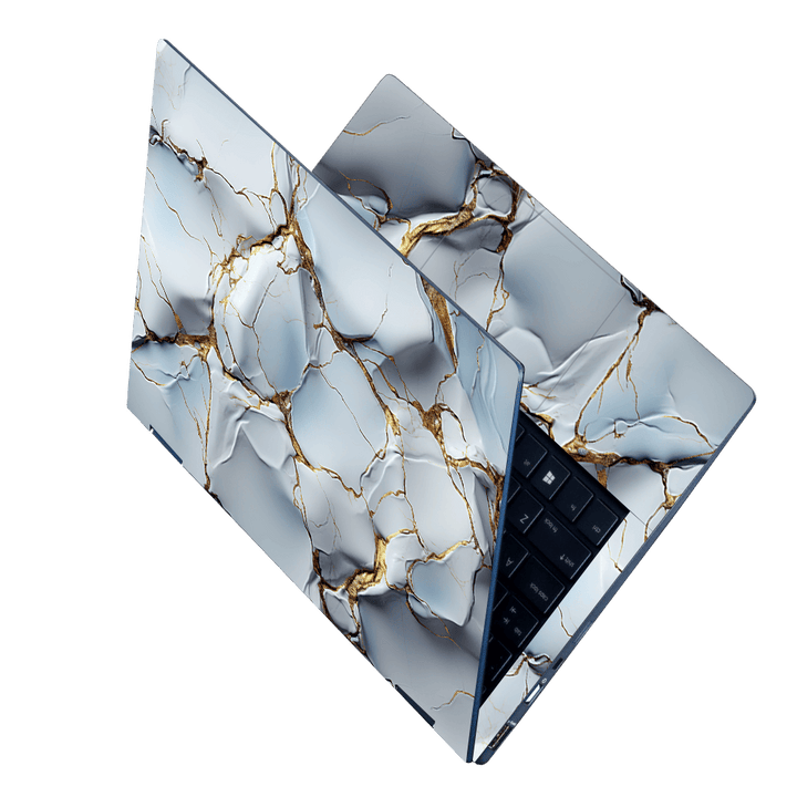 Laptop Skin - Cracking Marble Design