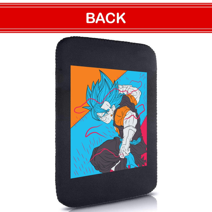 Printed Neoprene Reversible Laptop & Tablet Sleeve - Anime Dragon Ball DS10