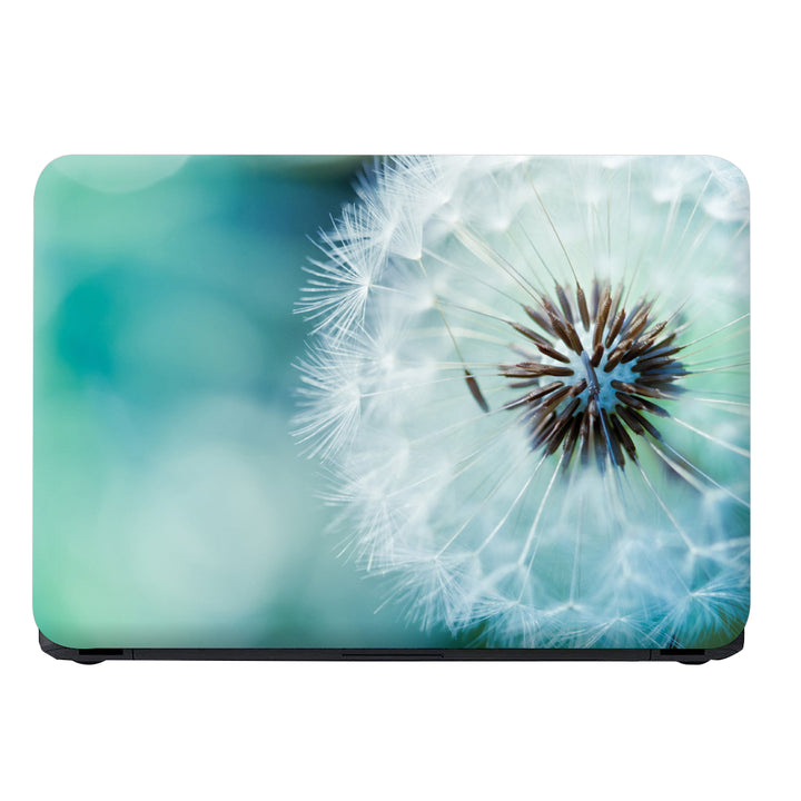 Laptop Skin - Greenish Dandelion Wallpaper