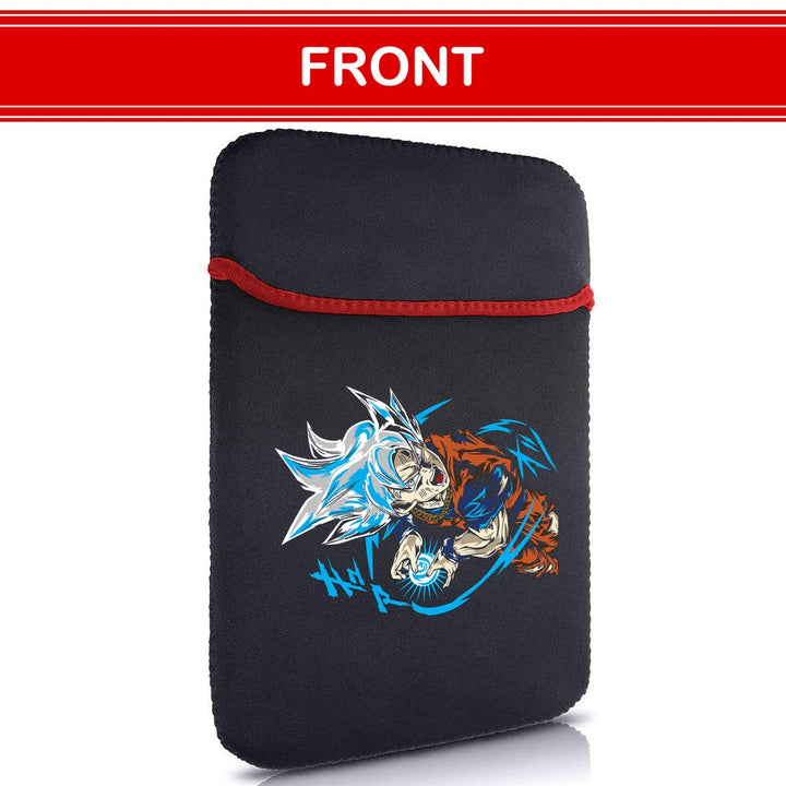 Printed Neoprene Reversible Laptop & Tablet Sleeve - Anime Dragon Ball DS26