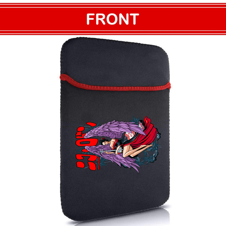 Printed Neoprene Reversible Laptop & Tablet Sleeve - Anime Action DS10