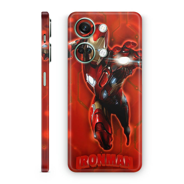 Mobile Skin Wrap - IronMan Red Design