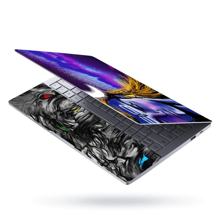 Laptop Skin - Lord Shiva Blue Art