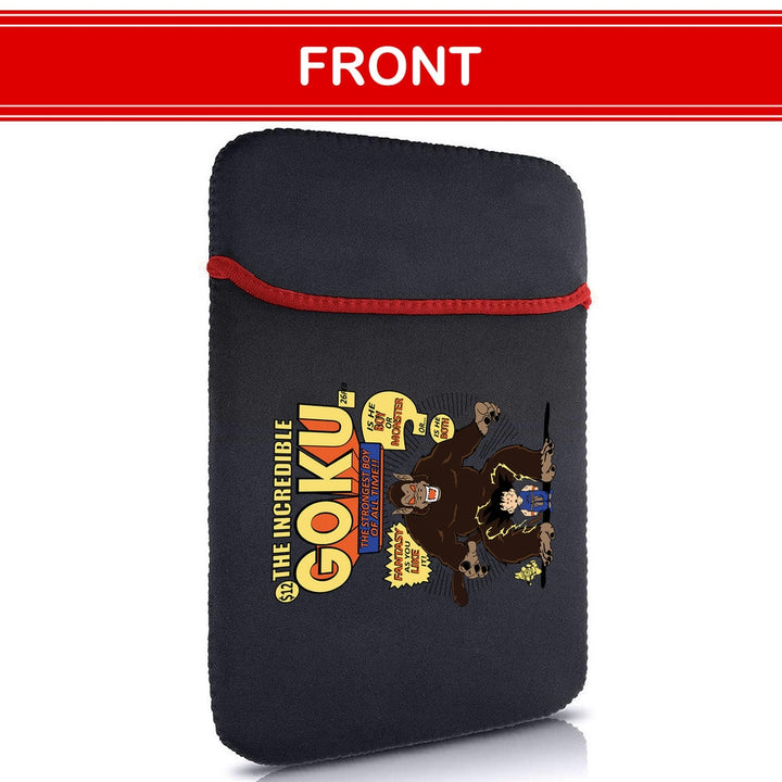 Printed Neoprene Reversible Laptop & Tablet Sleeve - Anime Dragon Ball DS29