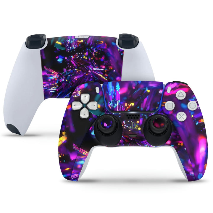 PS5 Controller Skin - Multicolor 3D Particles