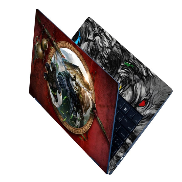 Laptop Skin - Kungfu Panda in Circle