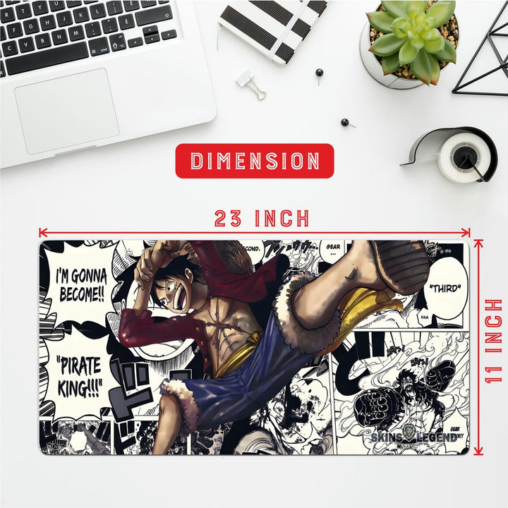 Anti-Slip Desk Mat Gaming Mouse Pad - One Piece Monkey D Luffy MDL14