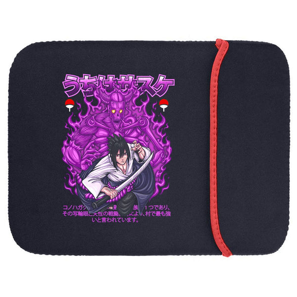 Printed Neoprene Reversible Laptop & Tablet Sleeve - Anime Legendary DS74