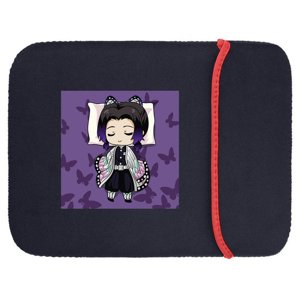 Printed Neoprene Reversible Laptop & Tablet Sleeve - Anime Cojines Demon Slayer Pillow DS03