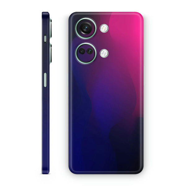 Mobile Skin Wrap - Blue Magenta Gradiant