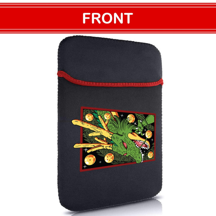 Printed Neoprene Reversible Laptop & Tablet Sleeve - Anime Dragon Ball DS23