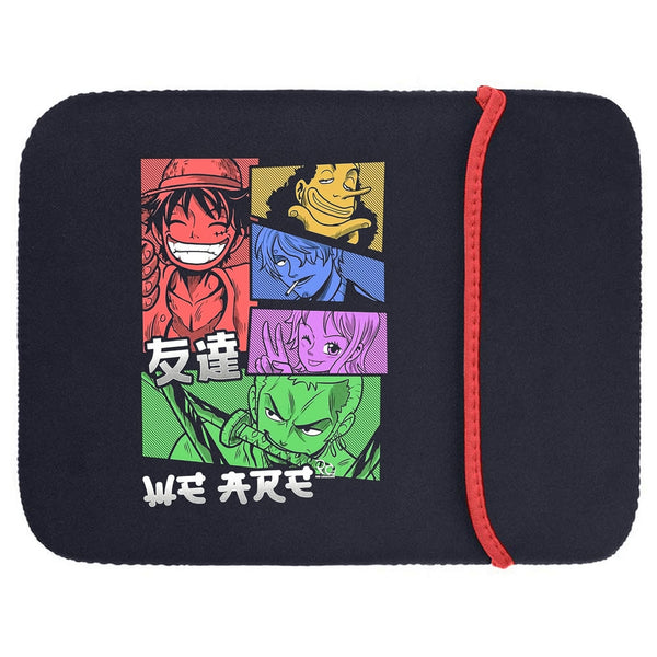 Printed Neoprene Reversible Laptop & Tablet Sleeve - Anime Legendary DS2