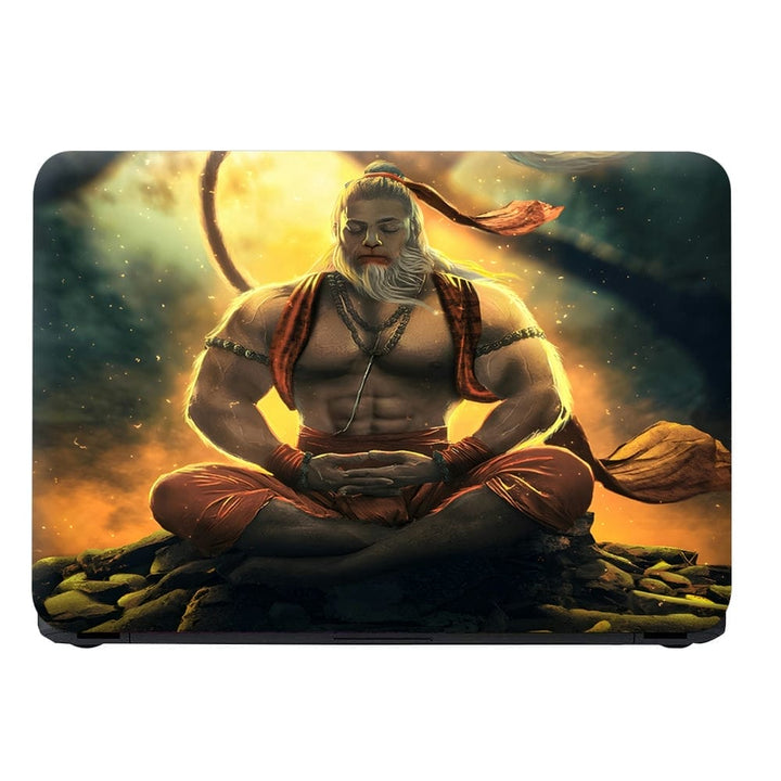 Laptop Skin - Lord Hanuman Meditation Pose