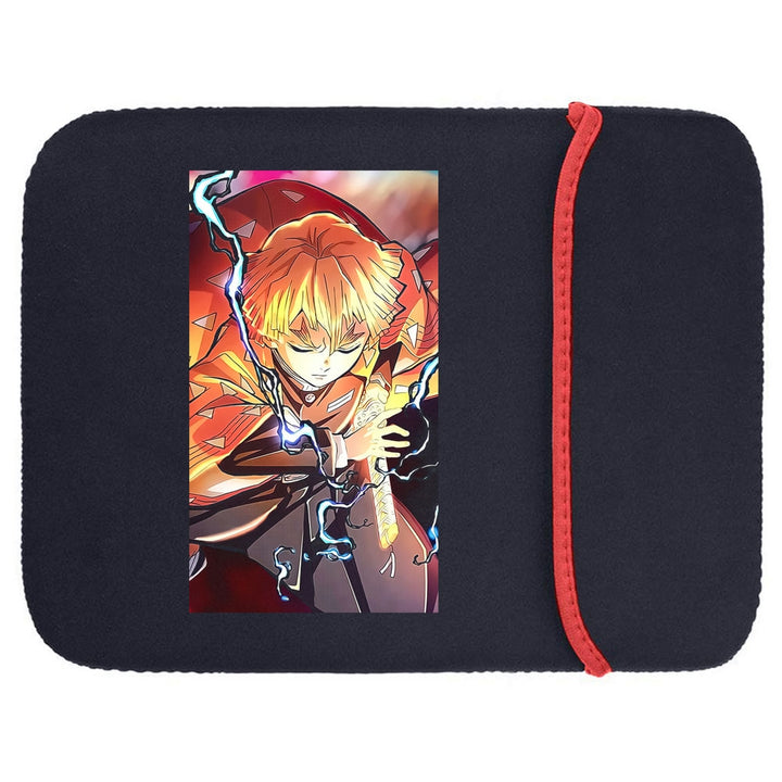 Printed Neoprene Reversible Laptop & Tablet Sleeve - Anime Legendary DS3