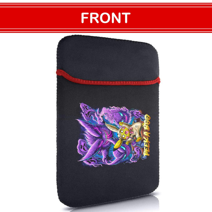 Printed Neoprene Reversible Laptop & Tablet Sleeve - Anime Legendary DS57