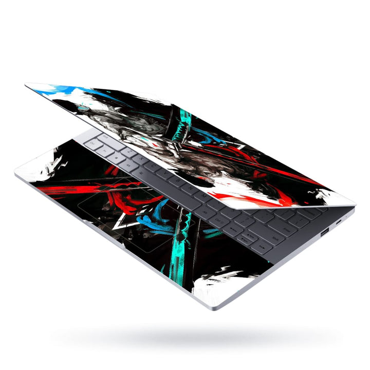 Laptop Skin - One Piece Roronoa Zoro Red and Blue