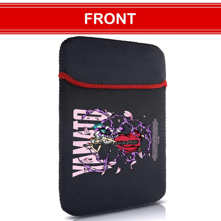 Printed Neoprene Reversible Laptop & Tablet Sleeve - One Piece Yamato DS1