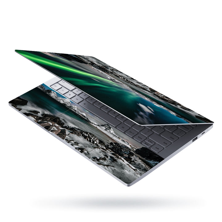 Laptop Skin - Green Rays on Ocean