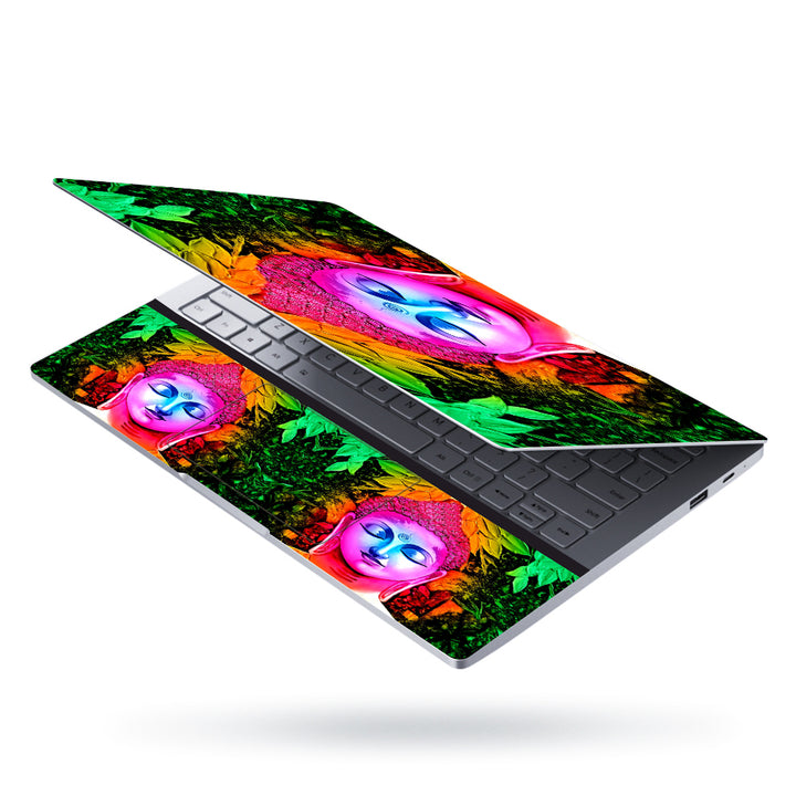 Laptop Skin - Multicolor Buddha