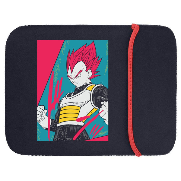 Printed Neoprene Reversible Laptop & Tablet Sleeve - Anime Dragon Ball DS09