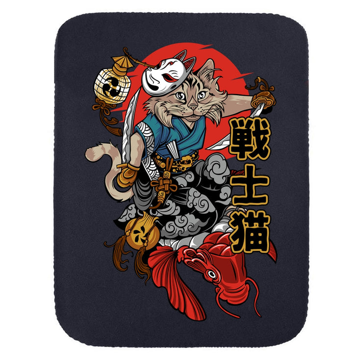 Printed Neoprene Reversible Laptop & Tablet Sleeve - Anime Action DS8