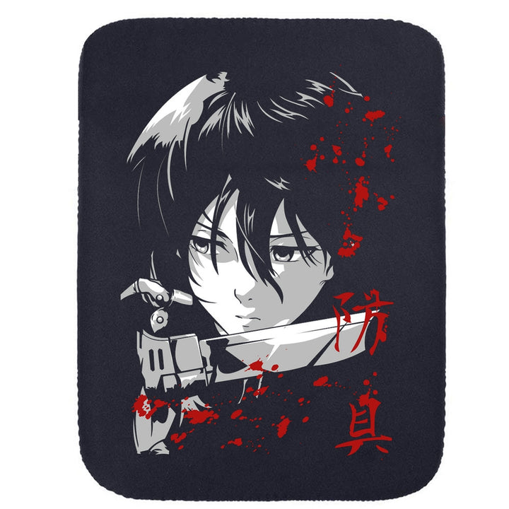 Printed Neoprene Reversible Laptop & Tablet Sleeve - Anime Attack on Titan DS21