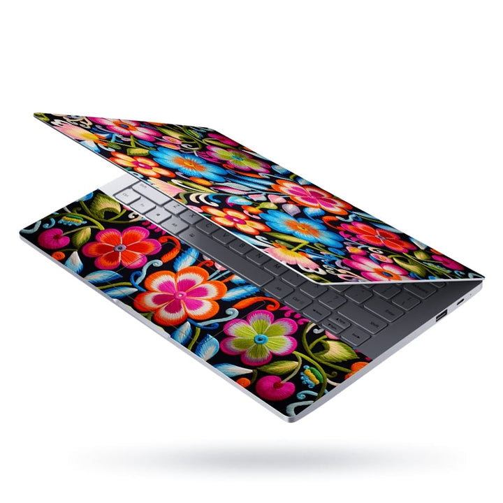 Laptop Skin - Thread Floral