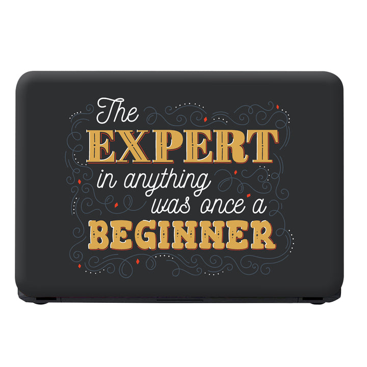 Laptop Skin - The Expert in Anything Quotes