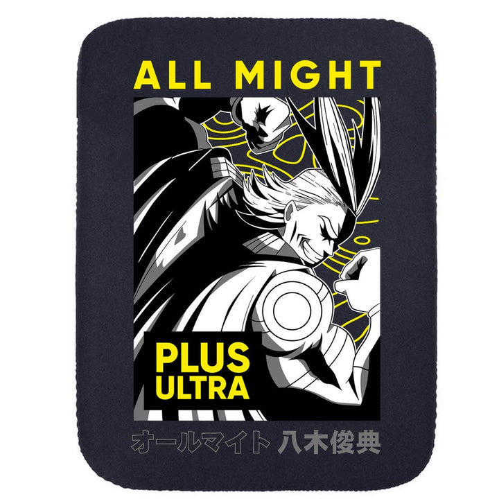 Printed Neoprene Reversible Laptop & Tablet Sleeve - Anime My Hero Academia DS11