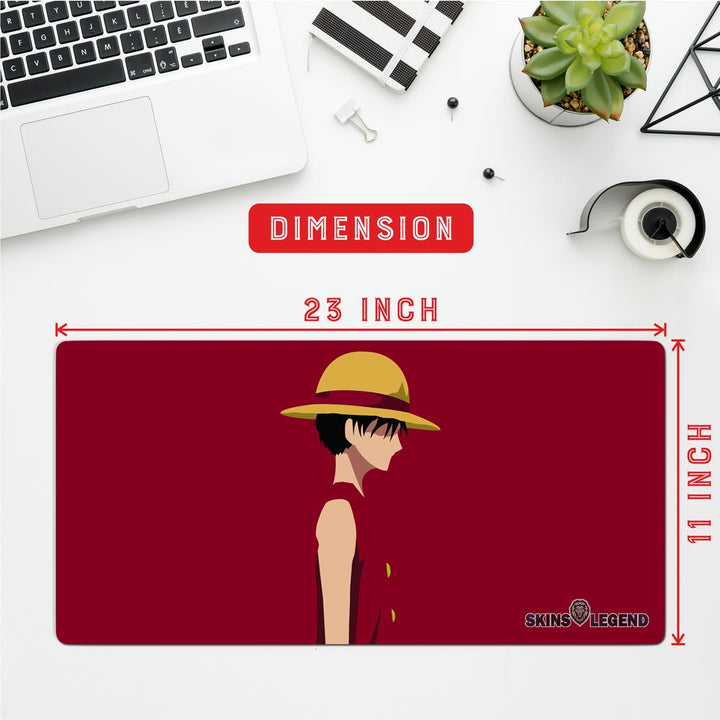 Anti-Slip Desk Mat Gaming Mouse Pad - One Piece Monkey D Luffy MDL25