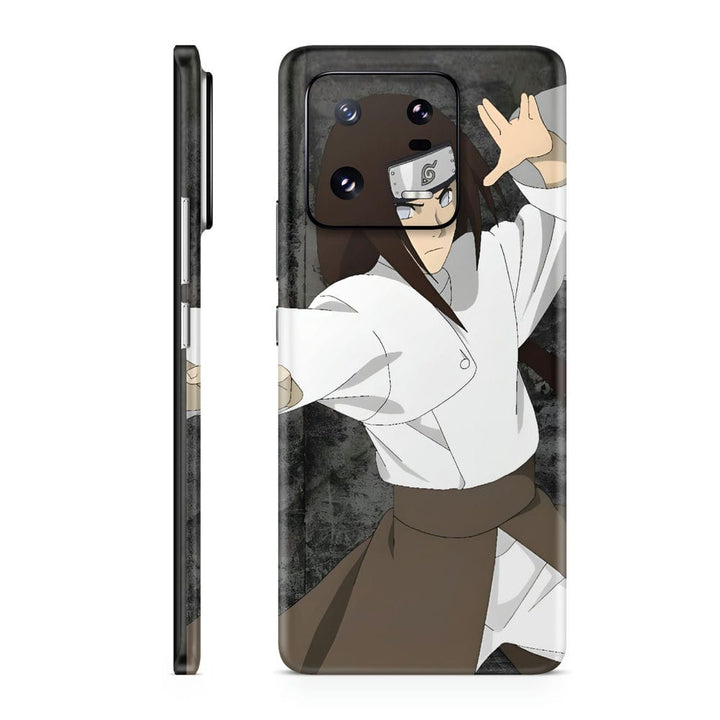 Mobile Skin Wrap - Anime Neji Hyuga Martial Arts Position