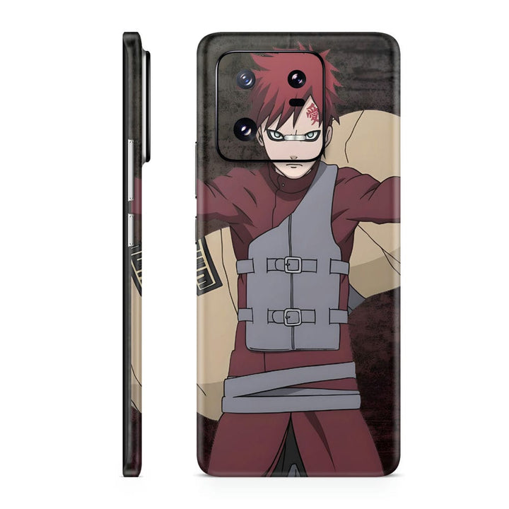 Mobile Skin Wrap - Anime Gaara Fighting Position