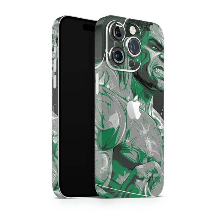 Mobile Skin Wrap - Thor Green Shaded