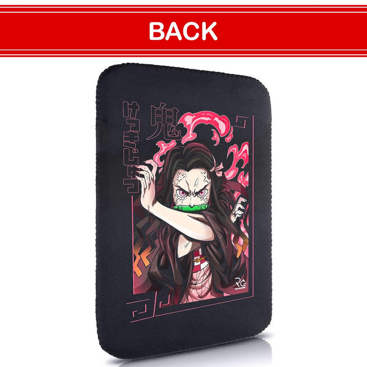 Printed Neoprene Reversible Laptop & Tablet Sleeve - Anime Legendary DS6