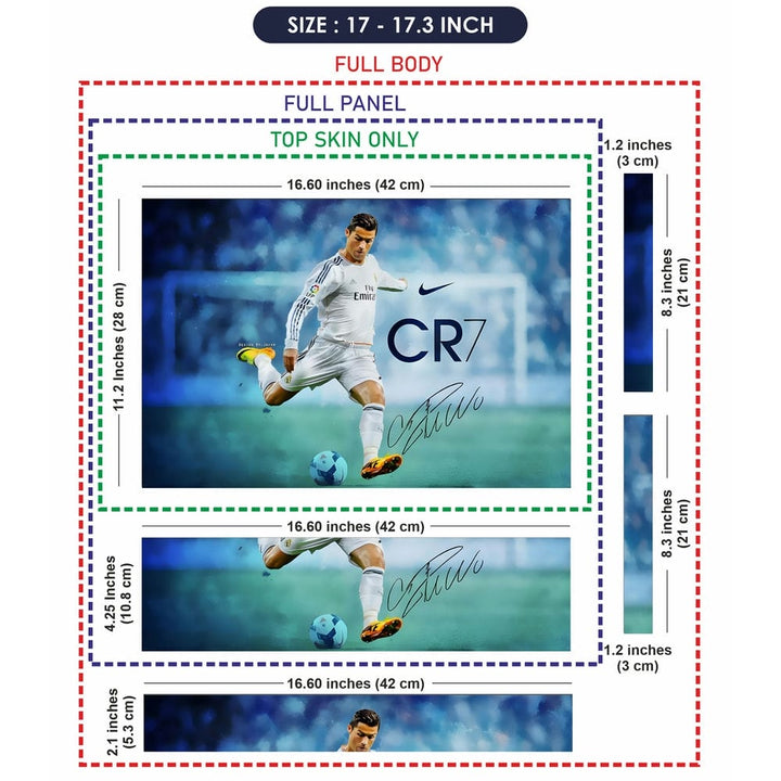 Laptop Skin - Cristiano Ronaldo CR7 DS19