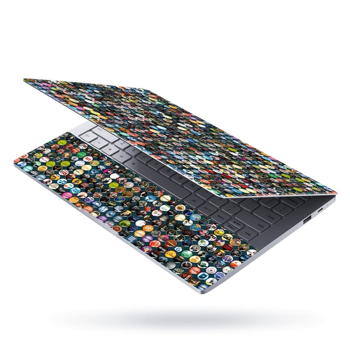 Laptop Skin - Circle Avengers Sticker Bomb