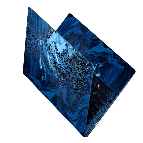 Laptop Skin - Blue Paint Color