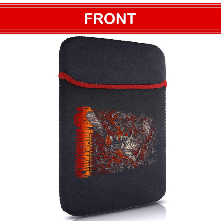 Printed Neoprene Reversible Laptop & Tablet Sleeve - Anime Legendary DS30