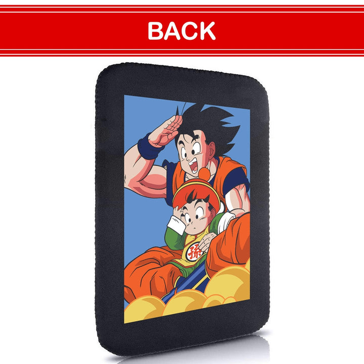 Printed Neoprene Reversible Laptop & Tablet Sleeve - Anime Dragon Ball DS02