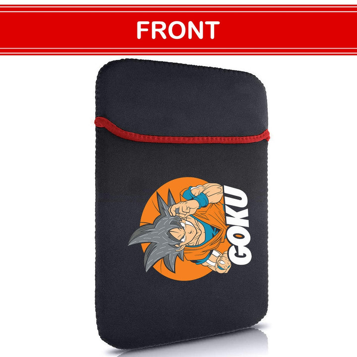 Printed Neoprene Reversible Laptop & Tablet Sleeve - Anime Dragon Ball DS13