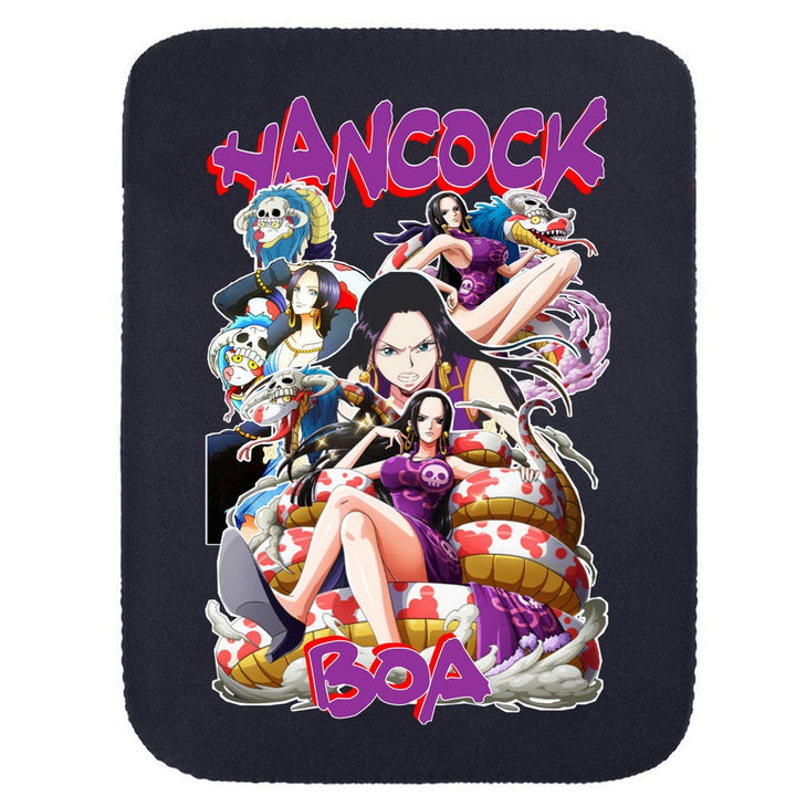 Printed Neoprene Reversible Laptop & Tablet Sleeve - One Piece Hancockboa DS2