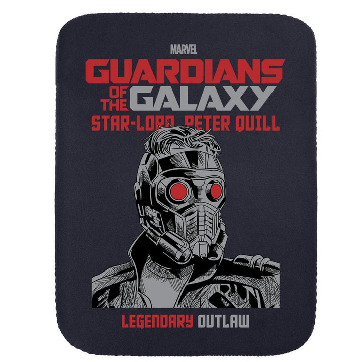 Printed Neoprene Reversible Laptop & Tablet Sleeve - Super Heroes Starlord