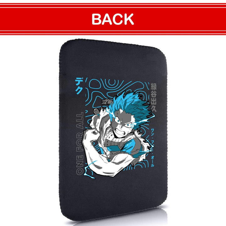 Printed Neoprene Reversible Laptop & Tablet Sleeve - Anime My Hero Academia DS13