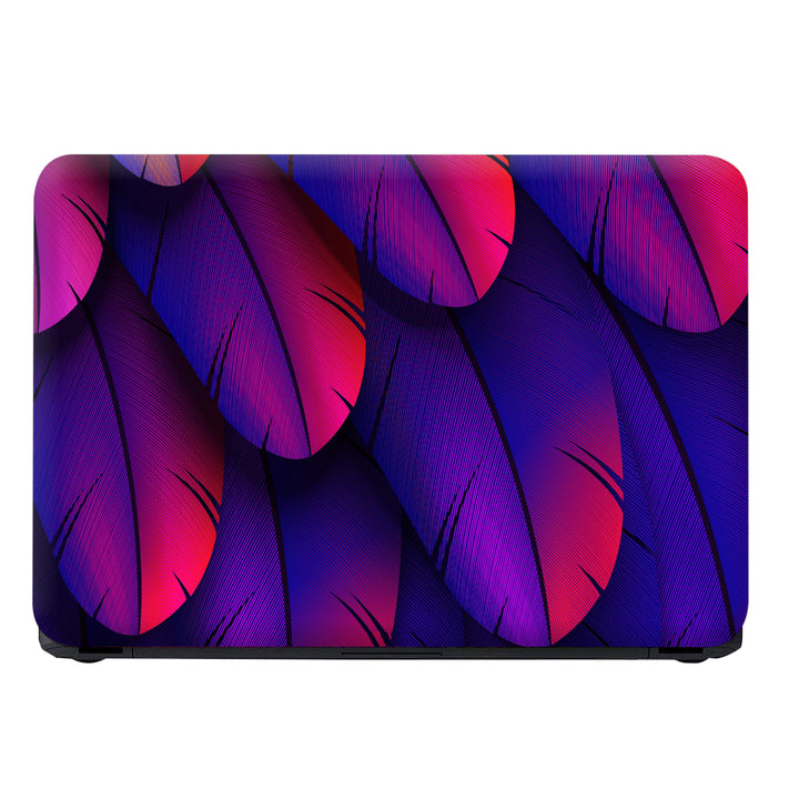 Laptop Skin - Cyan Feather