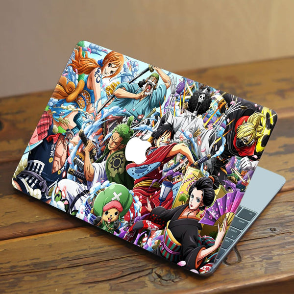 Laptop Skin for Apple MacBook - Anime One Piece OP01