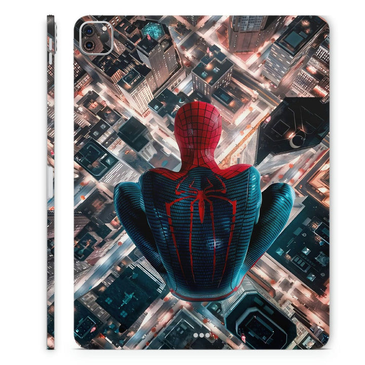 Tablet Skin Wrap - Spiderman City View Design