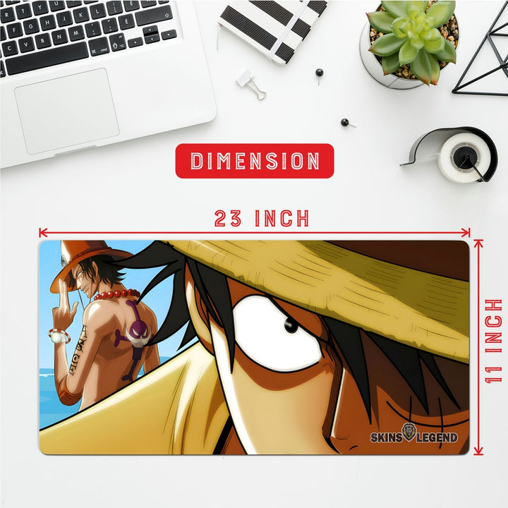 Anti-Slip Desk Mat Gaming Mouse Pad - One Piece Monkey D Luffy MDL03
